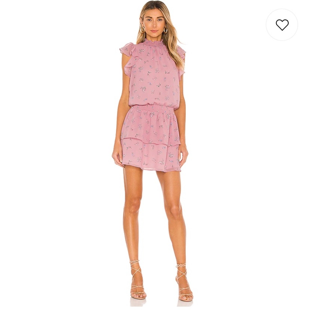 1. State Dress Flutter Sleeve Smocked Neck Dress